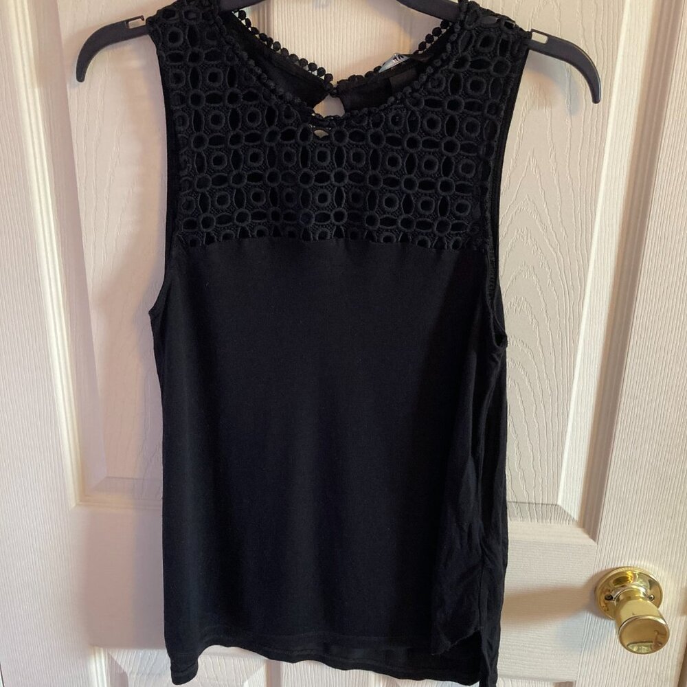 H&M Tank Top Black Size Small - Picture 2 of 6